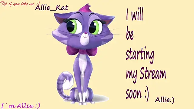 Allie Kat online show from 06.14.26