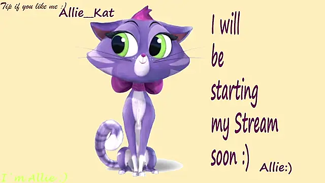 Allie Kat online show from 07.03.26