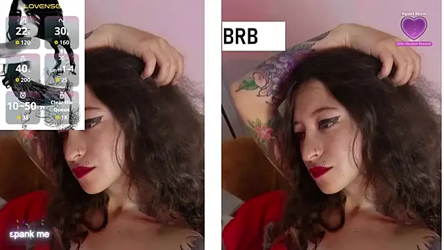 Roshhell1 online show from 10.26.25