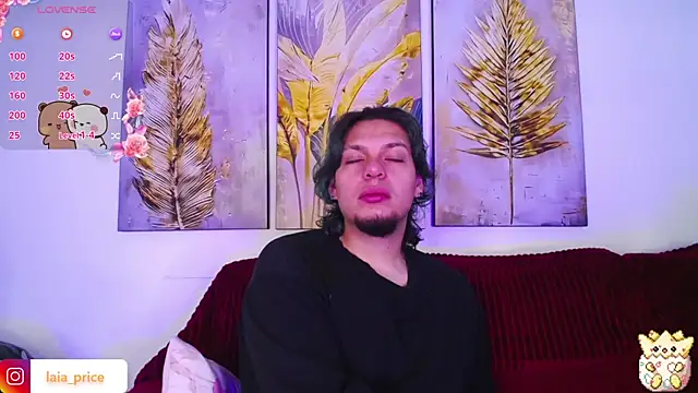 Snapshot of Laia_and_Damian chatting on 11.06.25 Laia and Damian online show from 11.06.25