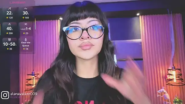 AlanaWalker9 online show from 02.26.26