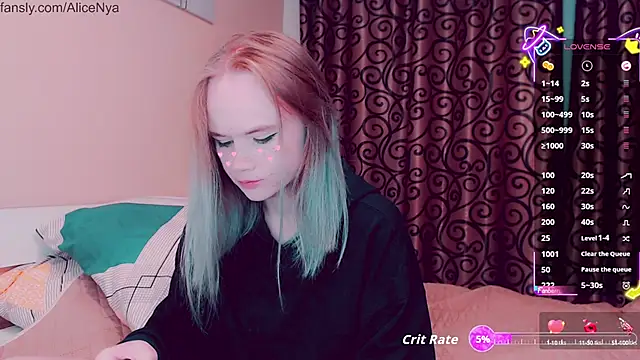AliceNya cute online show from 10.06.25