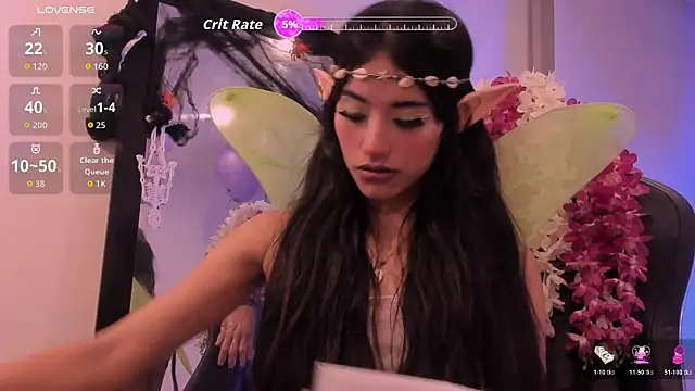 Snapshot of Rouse_Monroe chatting on 10.29.25 Rouse Monroe online show from 10.29.25