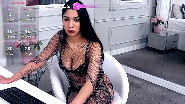 Snapshot of RosaBarton chatting on 11.22.25 RosaBarton online show from 11.22.25