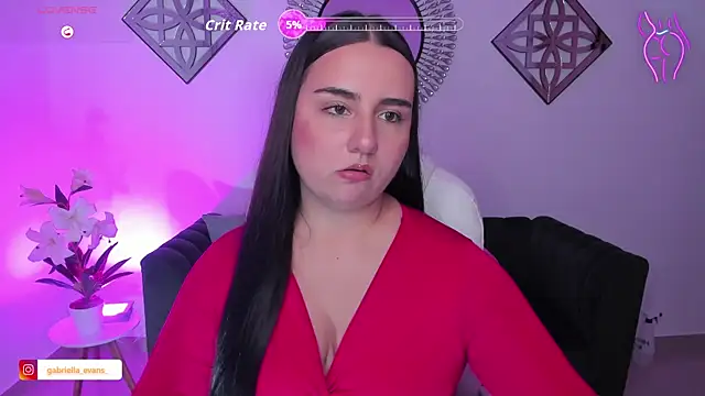 Gabriella evans  online show from 12.01.25