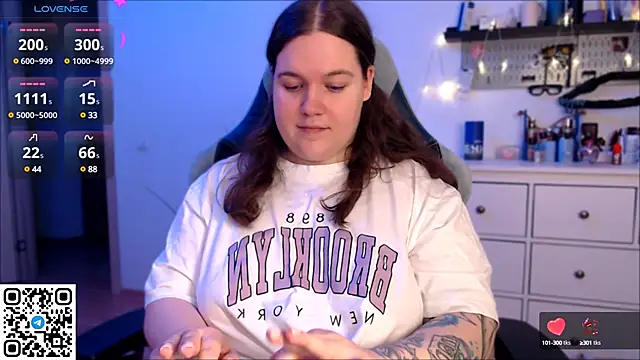 Snapshot of SummerTina chatting on 12.02.24 SummerTina online show from 12.02.24