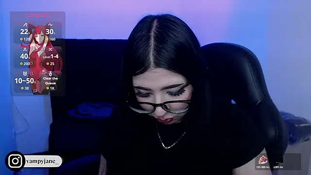 VamppyJane online show from 10.29.25