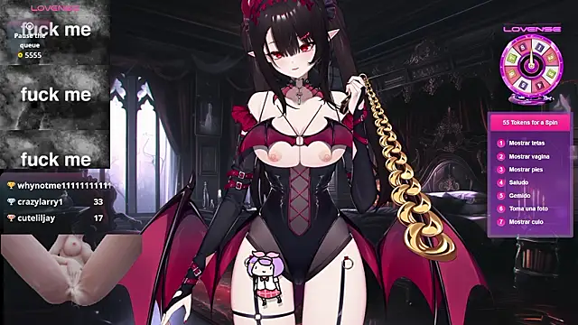 Snapshot of Kiramane chatting on 02.16.26 Kiramane online show from 02.16.26