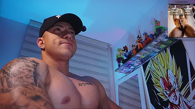 Snapshot of Jherxx chatting on 11.03.25 Jherxx online show from 11.03.25