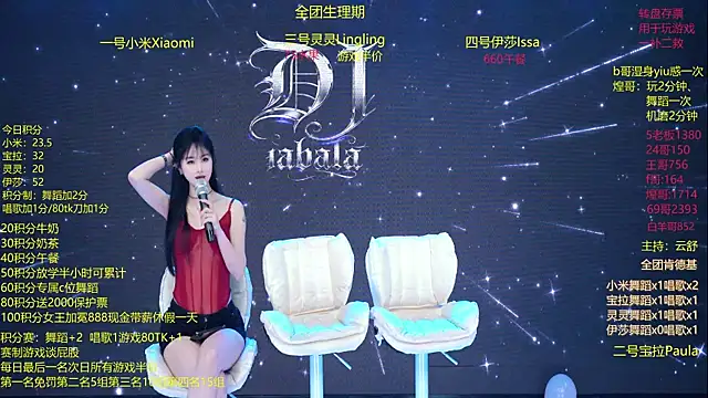 Snapshot of DJ-babala chatting on 01.10.26 DJ-babala online show from 01.10.26