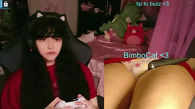Snapshot of BimboCat chatting on 06.11.26 BimboCat online show from 06.11.26