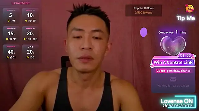 Snapshot of OceanCandy chatting on 02.14.26 OceanCandy online show from 02.14.26