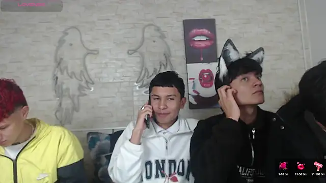 axel milo kairo and noa online show from 11.22.25