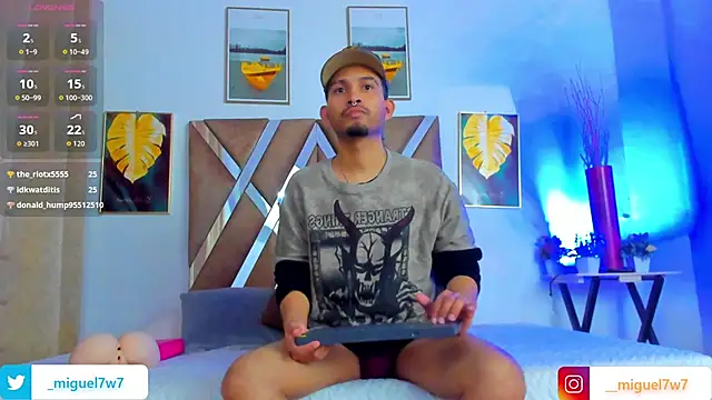   Miguel7w7 online show from 01.12.26