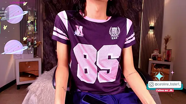 Caroline foster1 online show from 02.12.26