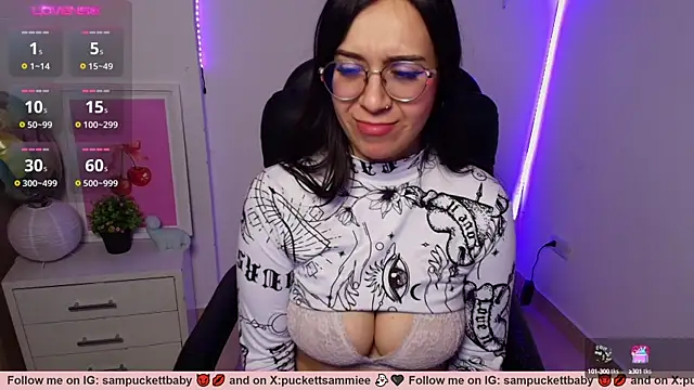 Snapshot of Sampuckettbaby chatting on 03.08.25 Sampuckettbaby online show from 03.08.25