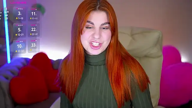 Snapshot of GingerPinky chatting on 02.20.26 GingerPinky online show from 02.20.26