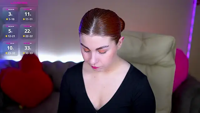 Snapshot of GingerPinky chatting on 02.21.26 GingerPinky online show from 02.21.26