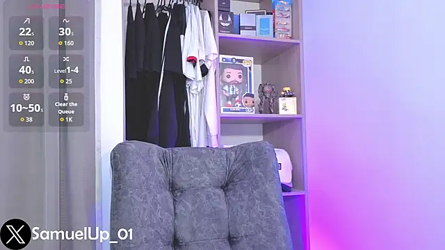 Snapshot of Samuel_up01 chatting on 05.09.26 Samuel up01 online show from 05.09.26