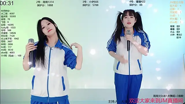 Snapshot of JM-111 chatting on 01.11.26 JM-111 online show from 01.11.26