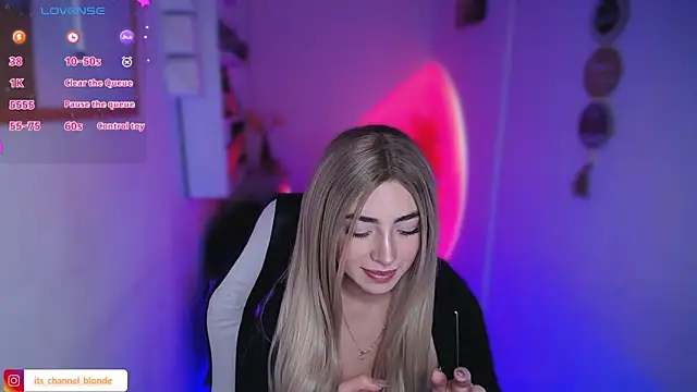 channel blondee online show from 02.12.26