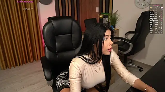 Snapshot of secretary_bj chatting on 10.09.25 secretary bj online show from 10.09.25