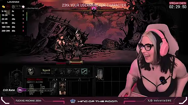 VelvetteSWE online show from 05.06.26