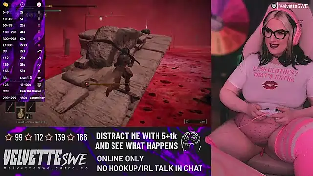 VelvetteSWE online show from 07.02.26