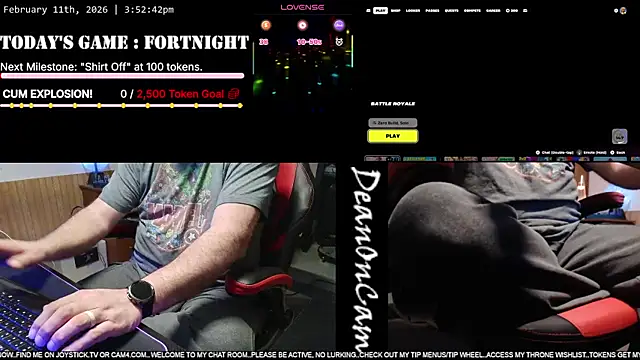 DeanonCam online show from 02.11.26