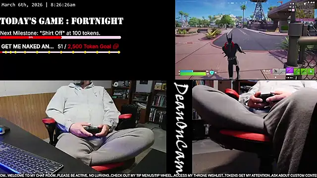 DeanonCam online show from 03.06.26