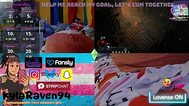 KylaRaven online show from 05.07.26
