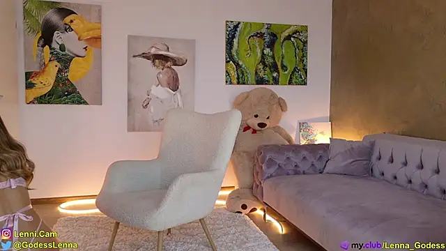 Lenna Godess online show from 02.14.25