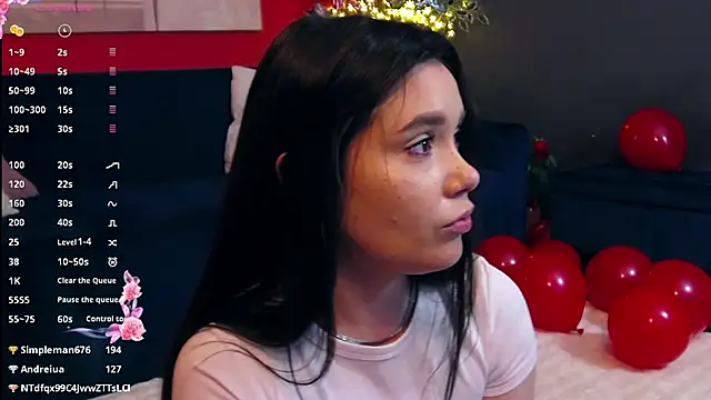 Snapshot of SelenaAllure chatting on 02.17.26 SelenaAllure online show from 02.17.26