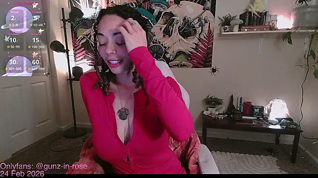 gunzinrose online show from 02.25.26