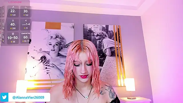 Snapshot of AlannaViera chatting on 06.26.26 AlannaViera online show from 06.26.26