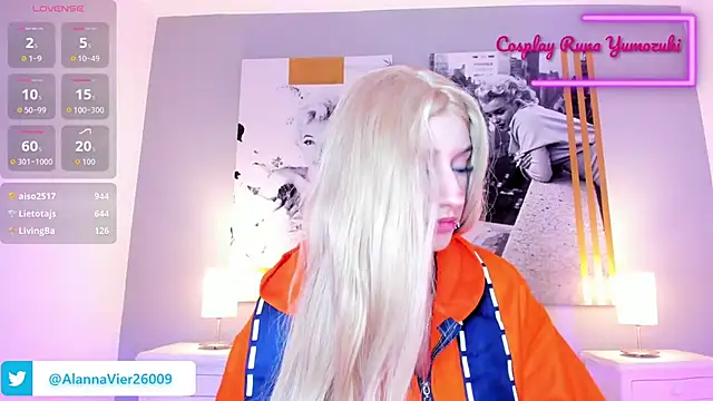 Snapshot of AlannaViera chatting on 06.28.26 AlannaViera online show from 06.28.26