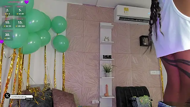 RebecaBlack  online show from 03.18.26