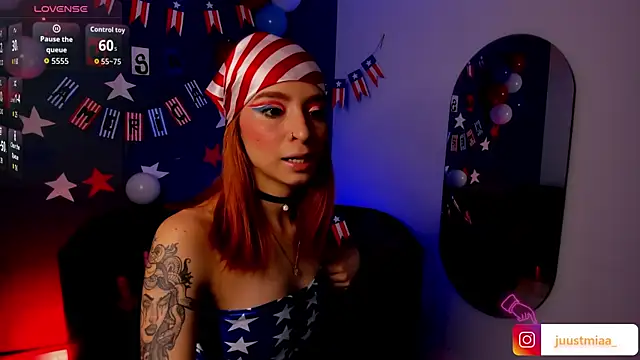 Justmia69 online show from 07.05.26