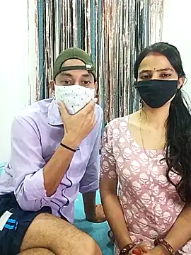 Snapshot of Sikha_Abhi chatting on 02.14.26 Sikha Abhi online show from 02.14.26