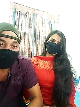 Snapshot of Sikha_Abhi chatting on 02.15.26 Sikha Abhi online show from 02.15.26