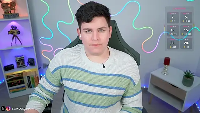 EvanCorvinx online show from 02.22.26