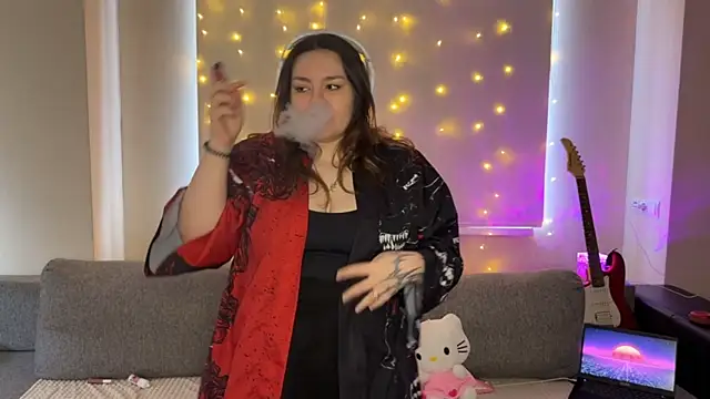 Snapshot of RiotKitten1 chatting on 02.22.26 RiotKitten1 online show from 02.22.26