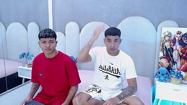 Snapshot of party_duo_boys chatting on 02.28.26 party duo boys online show from 02.28.26