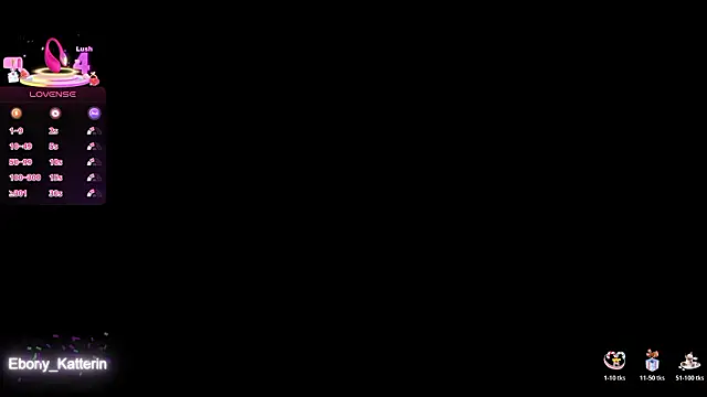 ebony katterin online show from 03.18.26