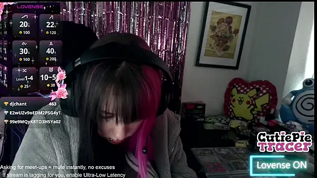 CutieTracer online show from 05.11.26