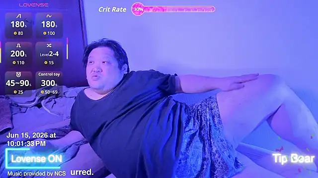 ChubbyBEAR039 online show from 06.15.26