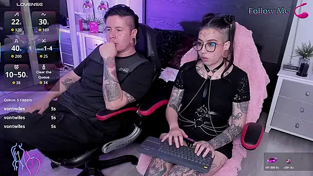 inkedsinners  online show from 06.13.26