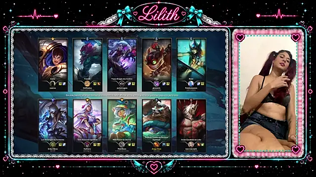 Snapshot of LilithDemonx chatting on 05.31.26 LilithDemonx online show from 05.31.26