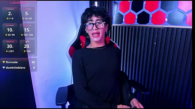 SantyFoxxs online show from 07.11.26