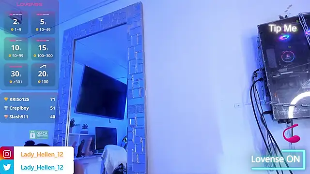 LADY HELLEN online show from 03.04.25